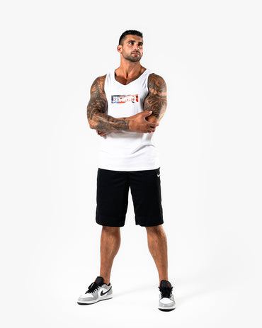 Stars & Stripes BRKTHEMLD Tank - White