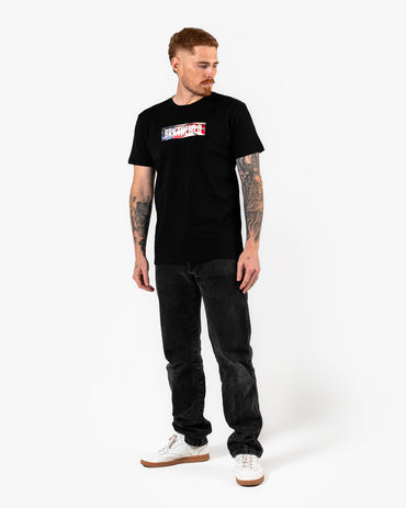 Stars & Stripes BRKTHEMLD Tee - Black