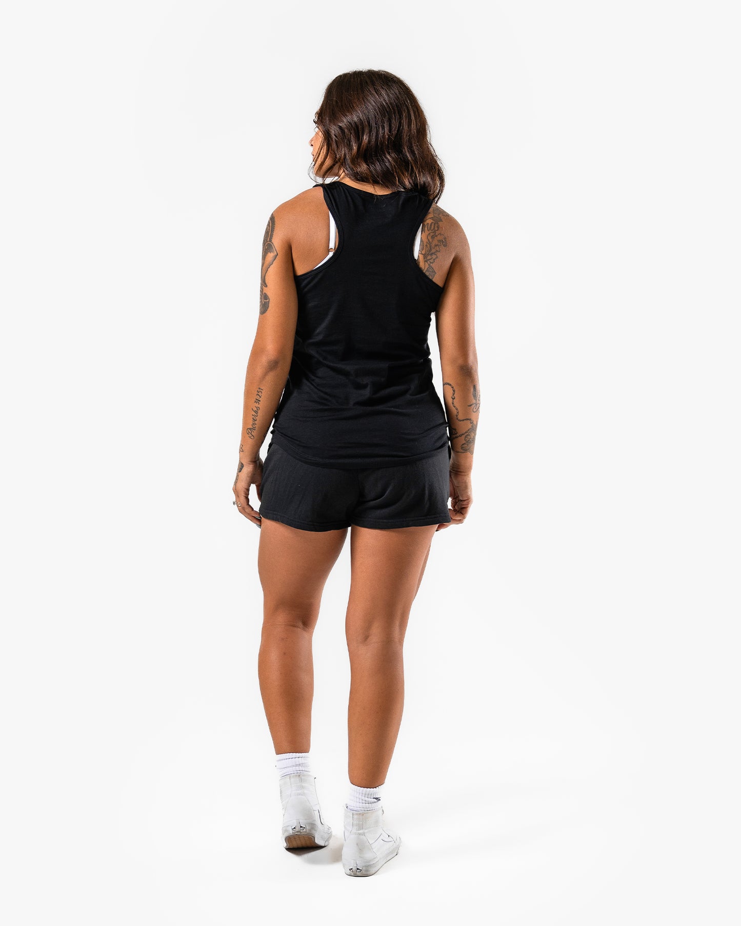 Stars & Stripes Racerback Tank - Black