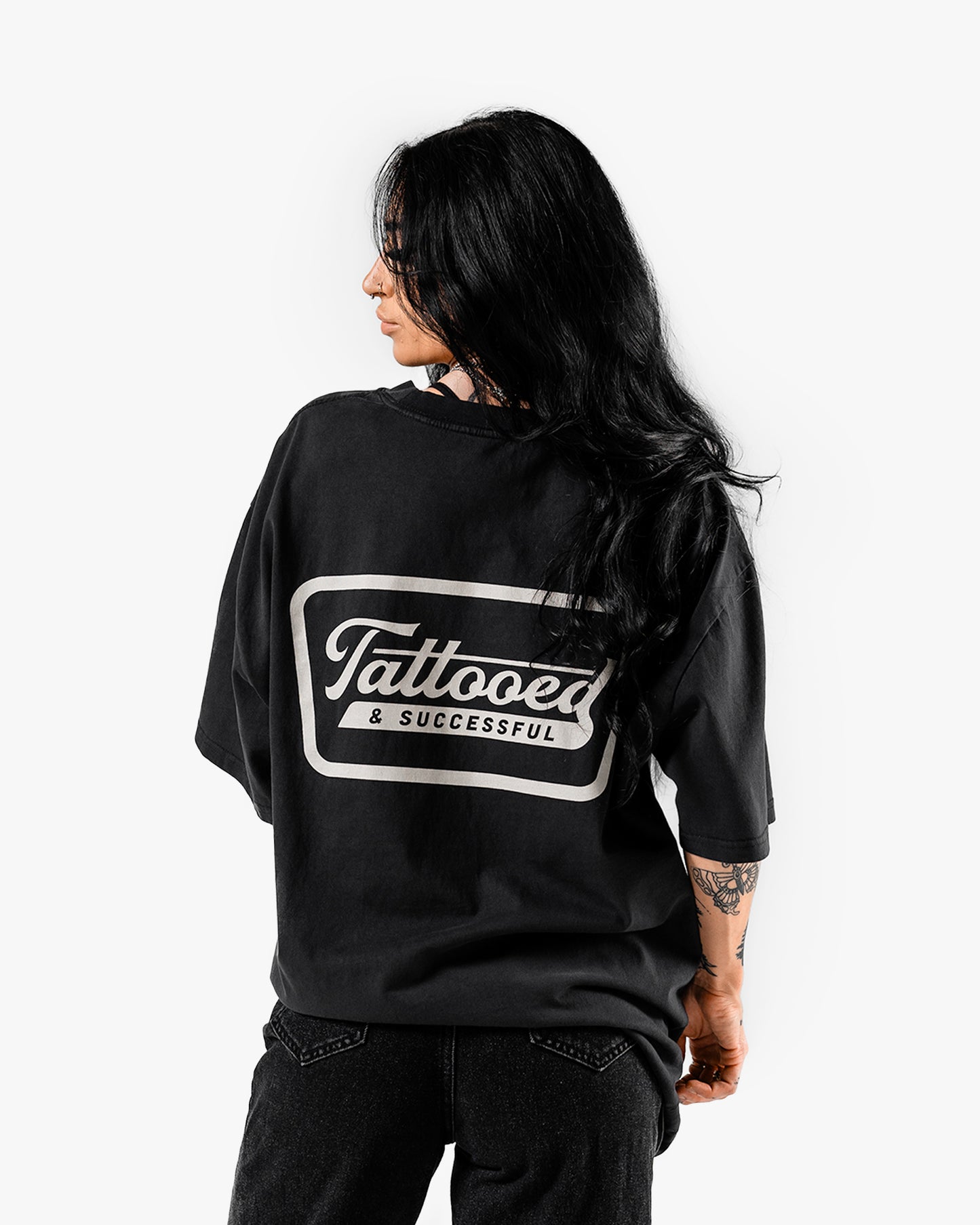 Oversize Vintage Tee - Asphalt