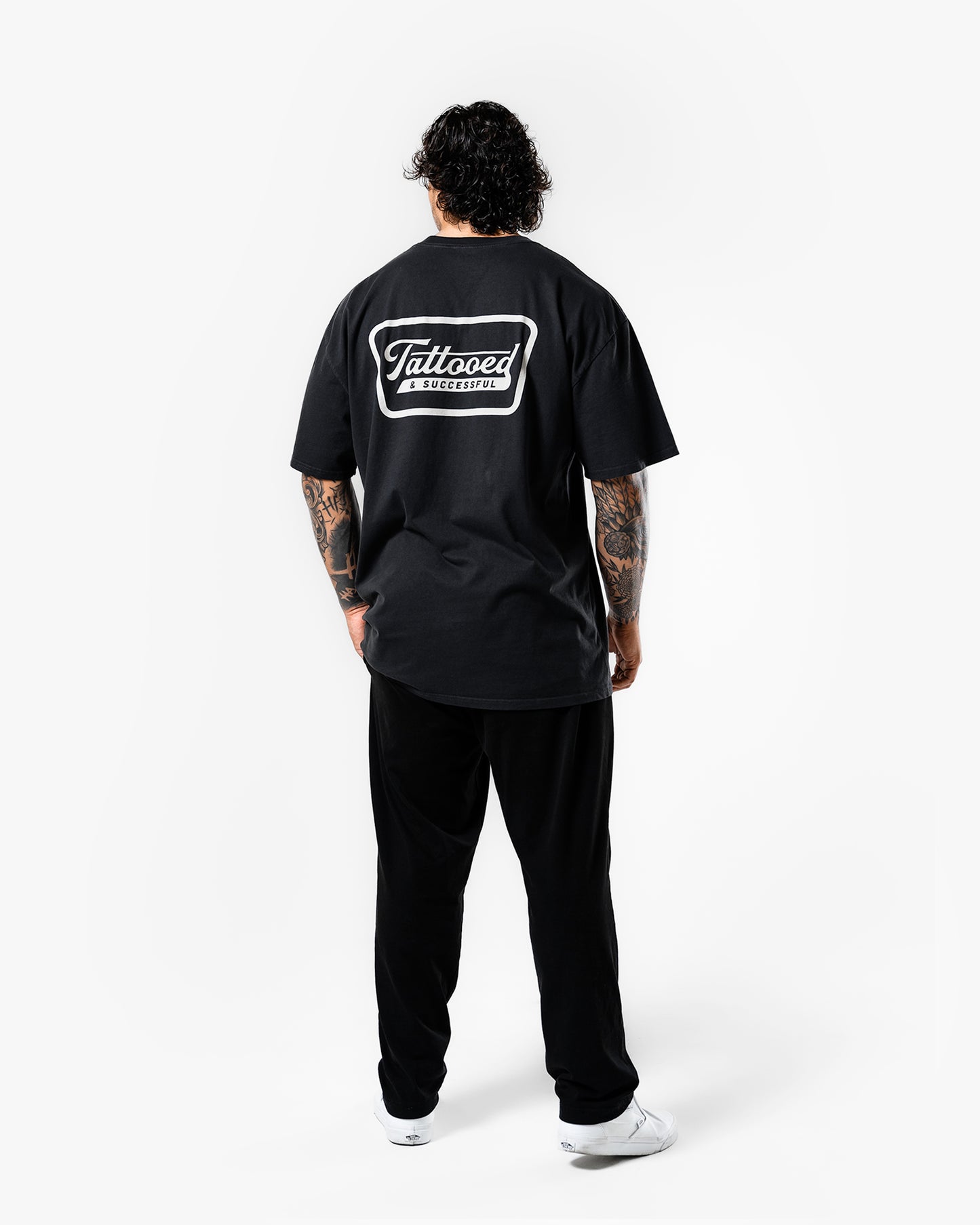 Oversize Vintage Tee - Asphalt