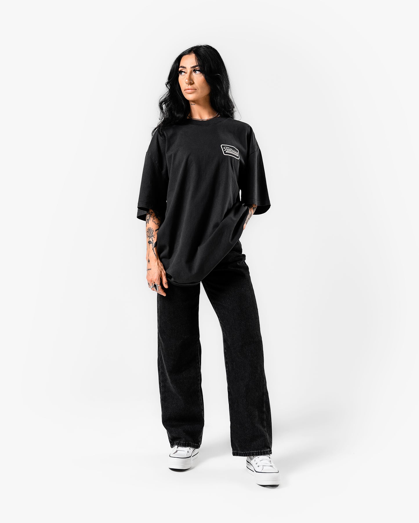 Oversize Vintage Tee - Asphalt