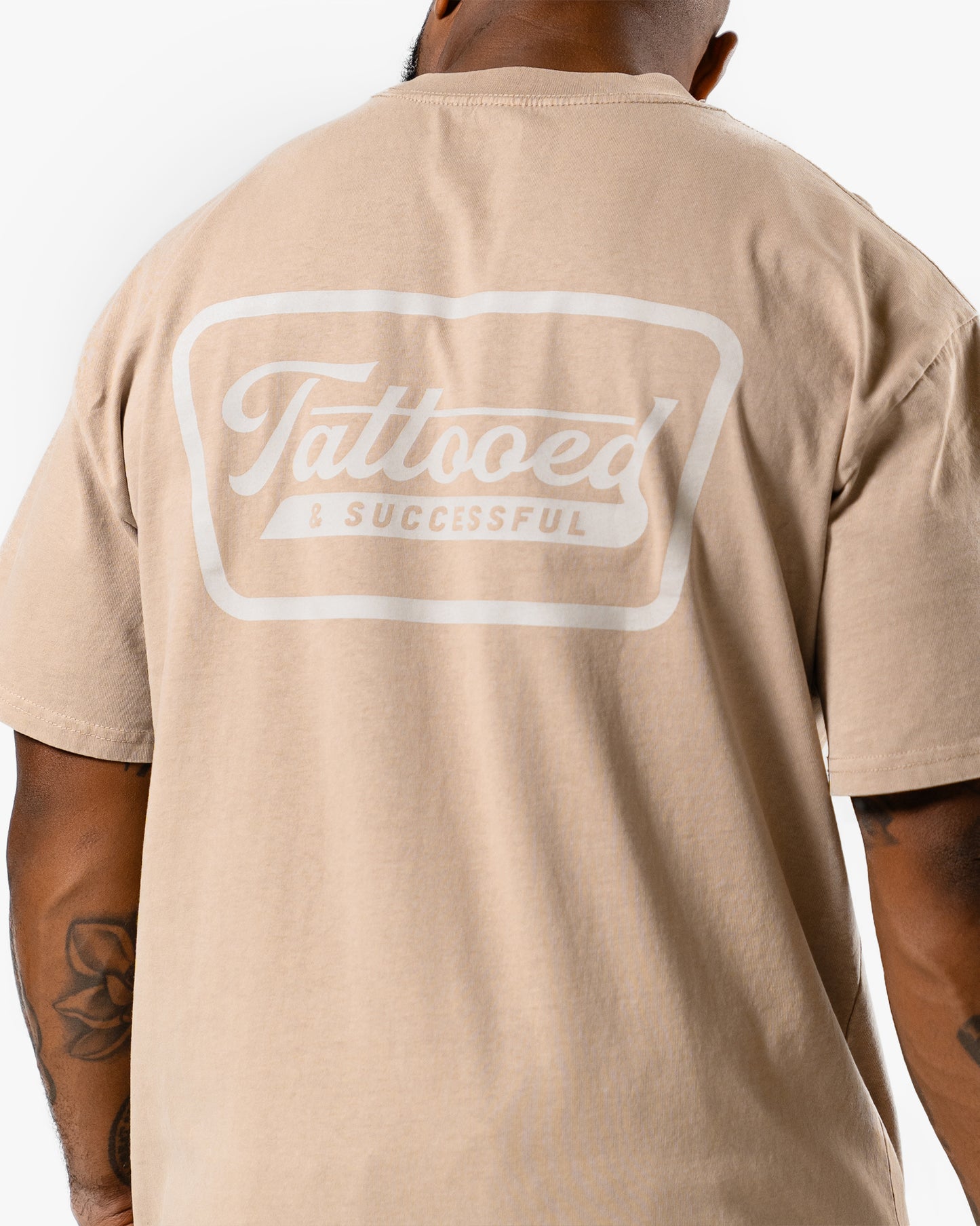 Oversize Vintage Tee - Khaki