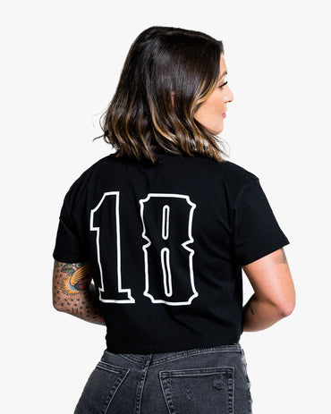 Success 18 Crop - Black