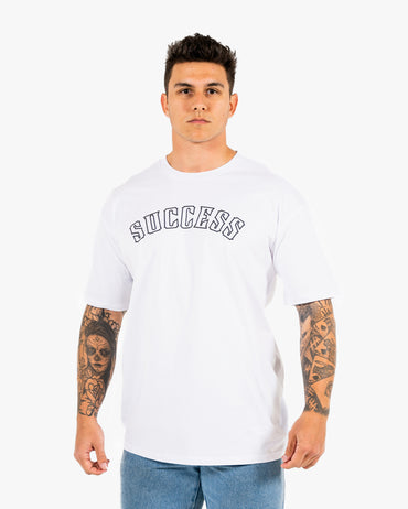 Success 18 Tee - White