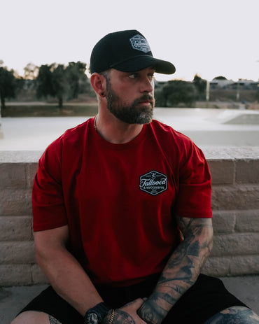 Brand Tee - Cardinal Red