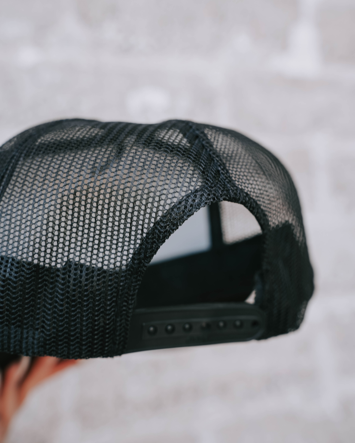 Vintage Trucker Hat- Black