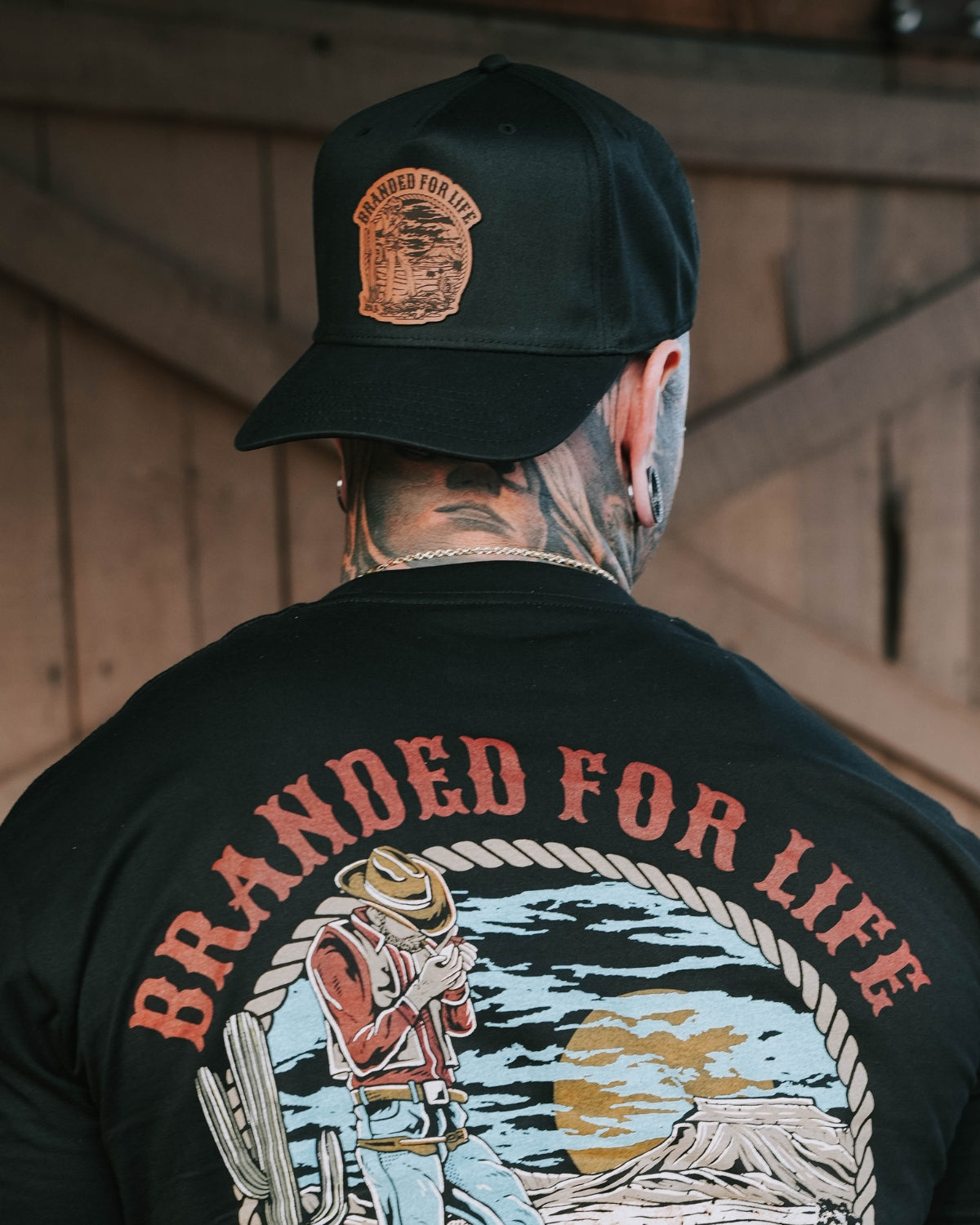Branded For Life Baseball Cap- Black