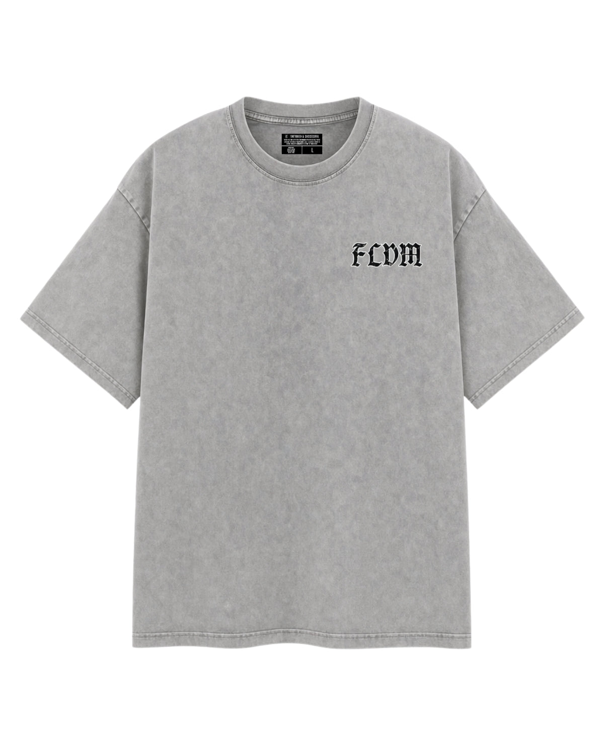 FLDM Oversized Tee- Gray