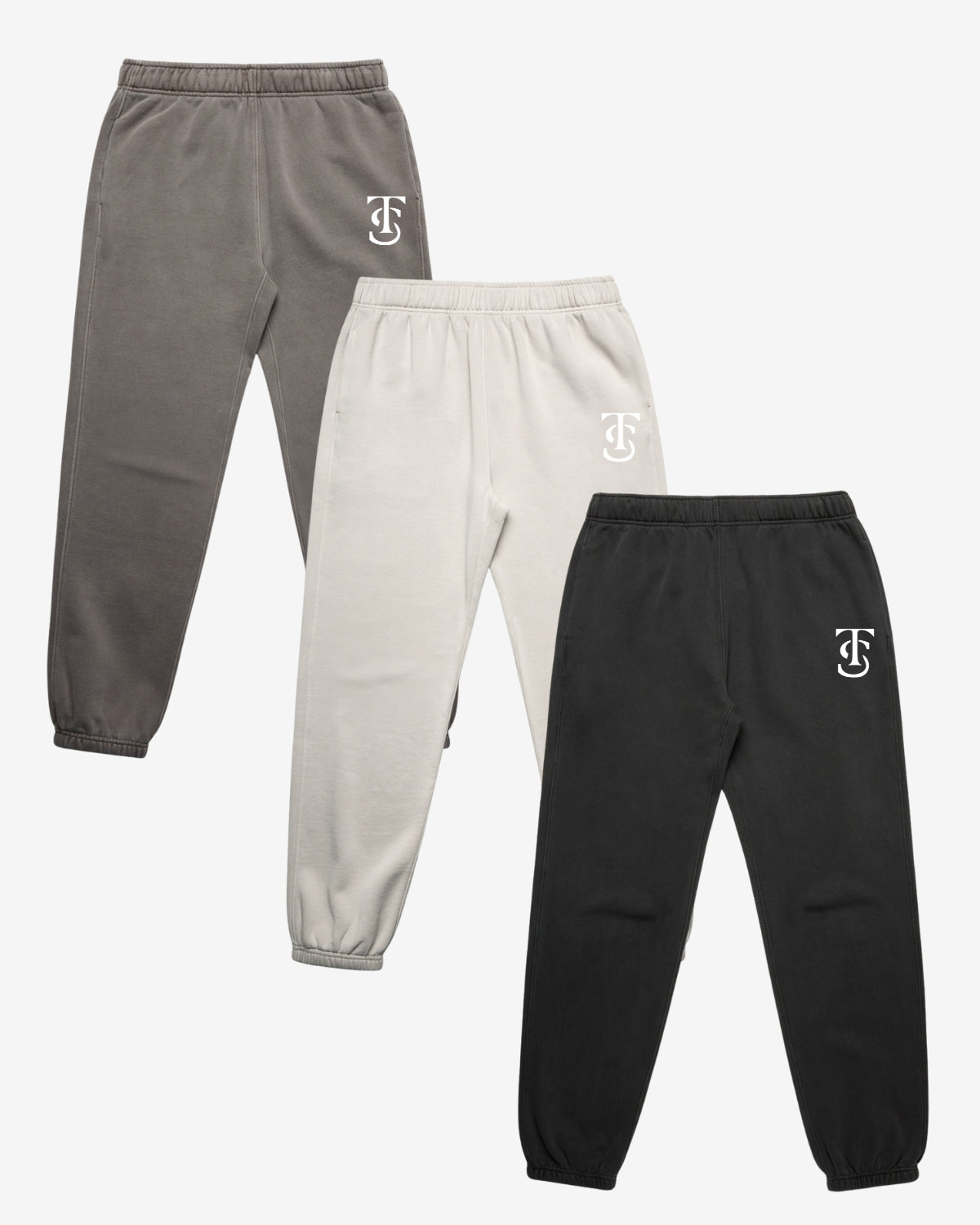 Icon Faded Trackpant - Faded Black
