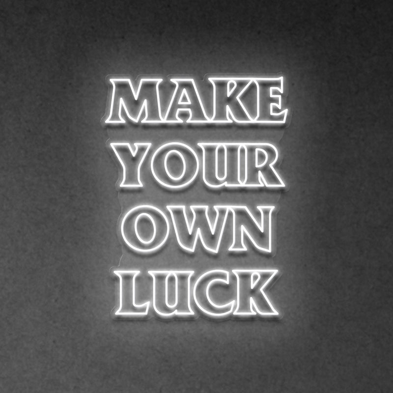 Make Your Own Luck x Neon Icons