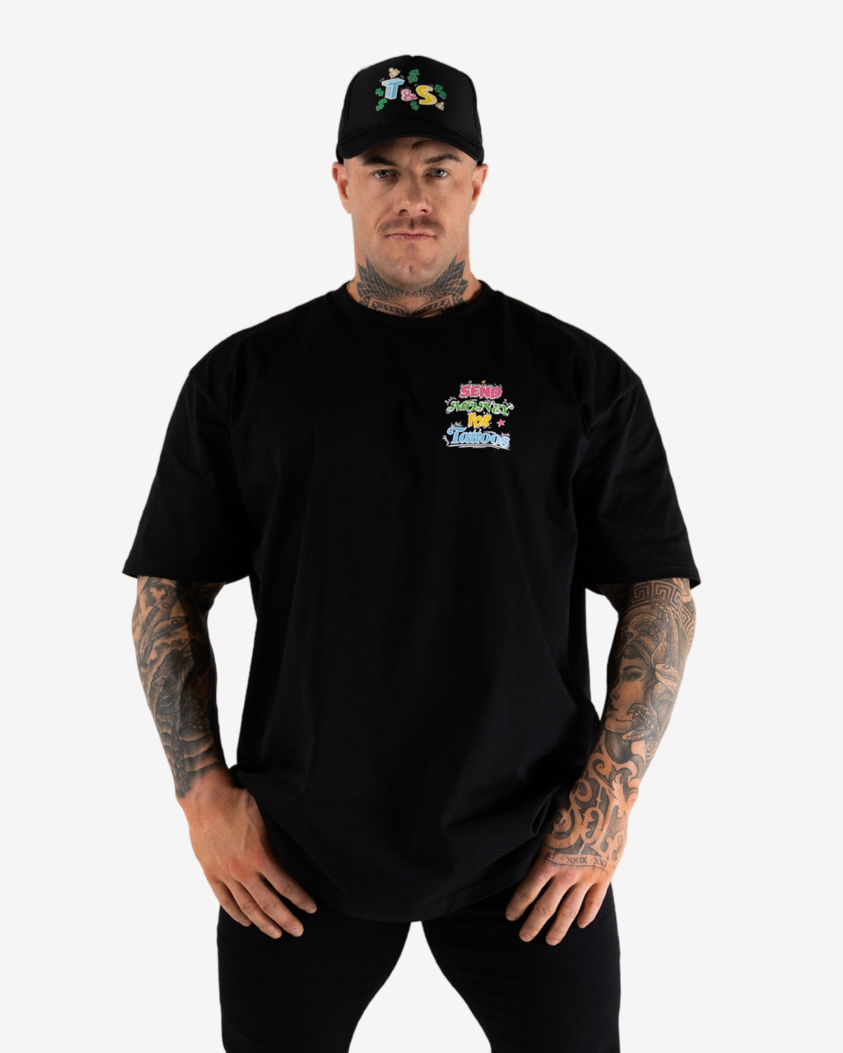Send Money For Tattoos Classic Tee - Black