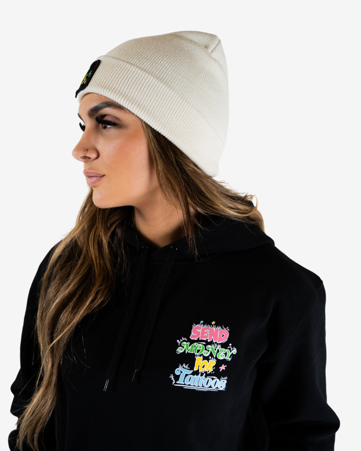S$FT Cuff Beanie - ECRU