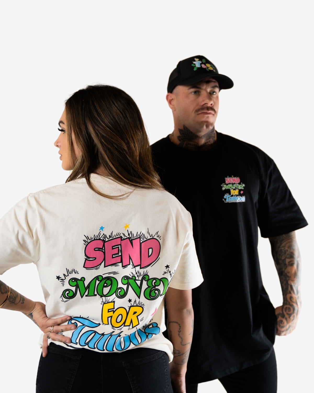 Send Money For Tattoos Classic Tee - Black