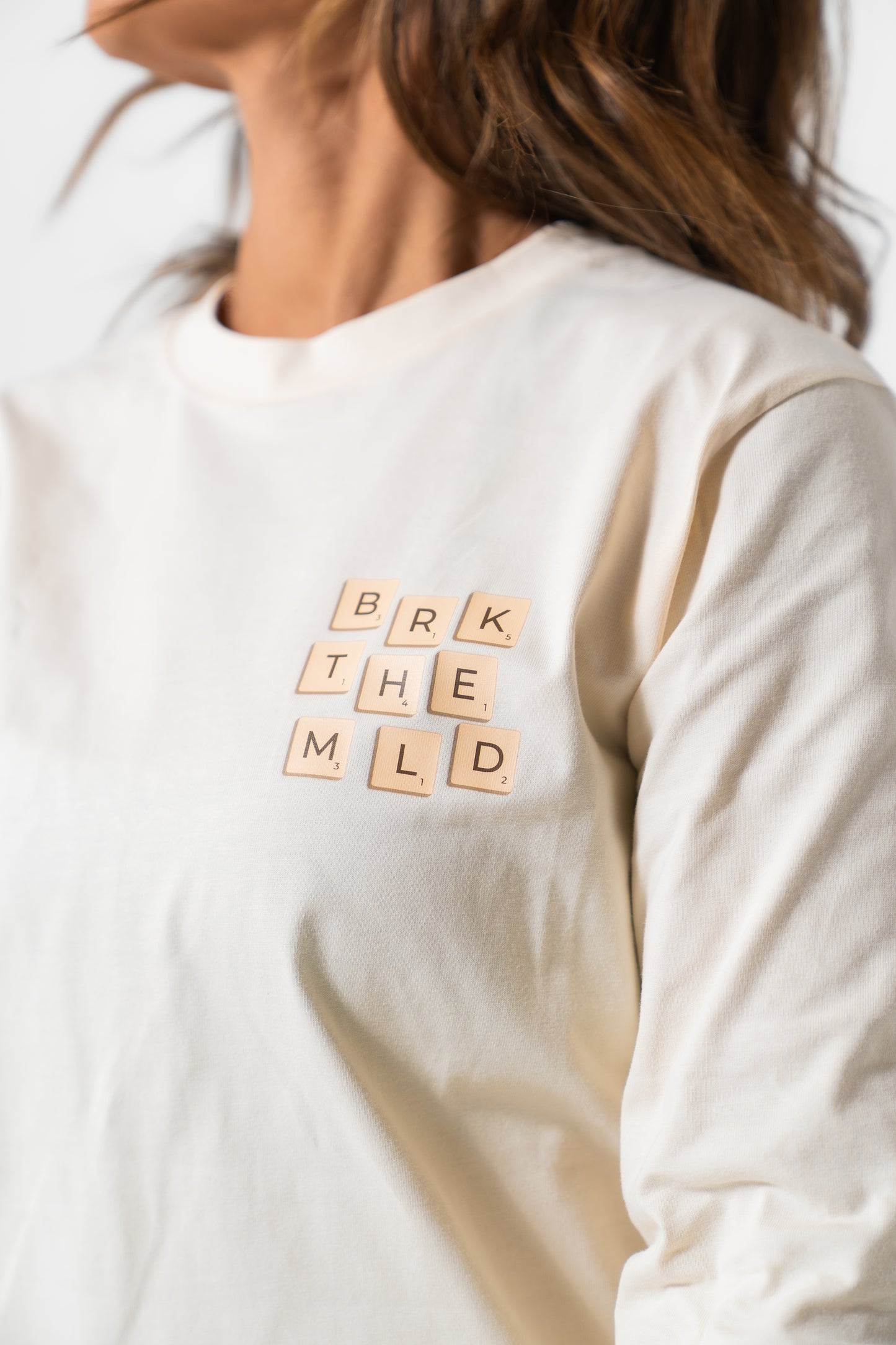 Life Is A Game LS Tee - ECRU