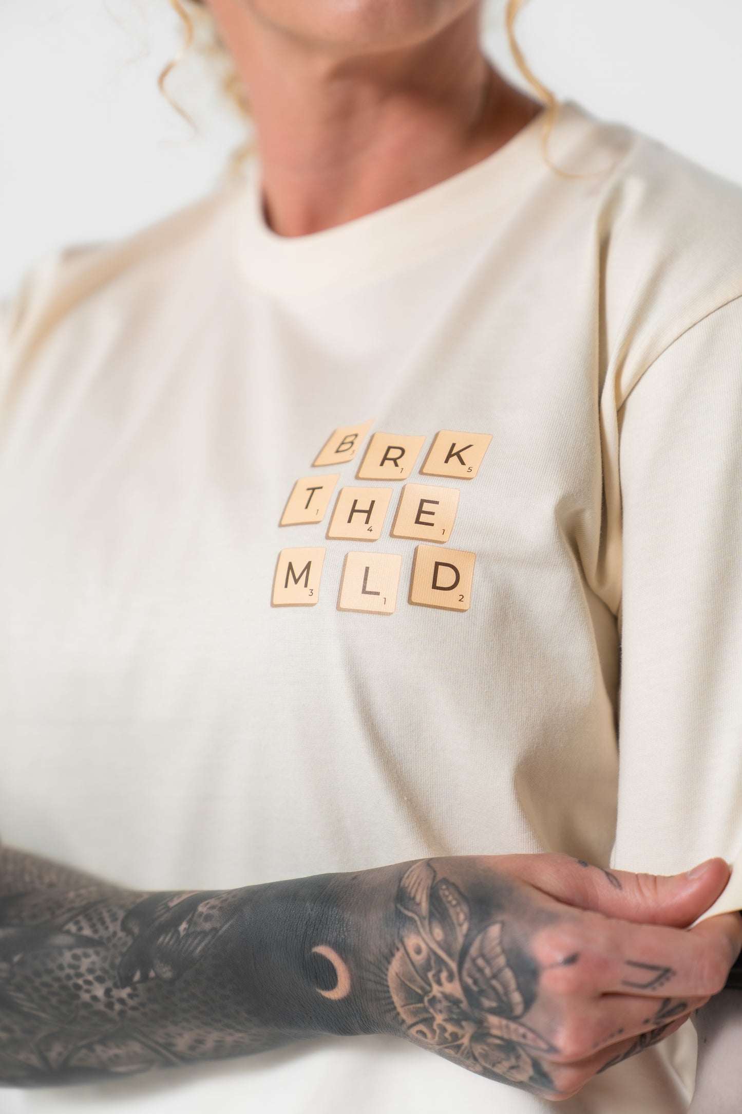 Life Is A Game Tee - ECRU
