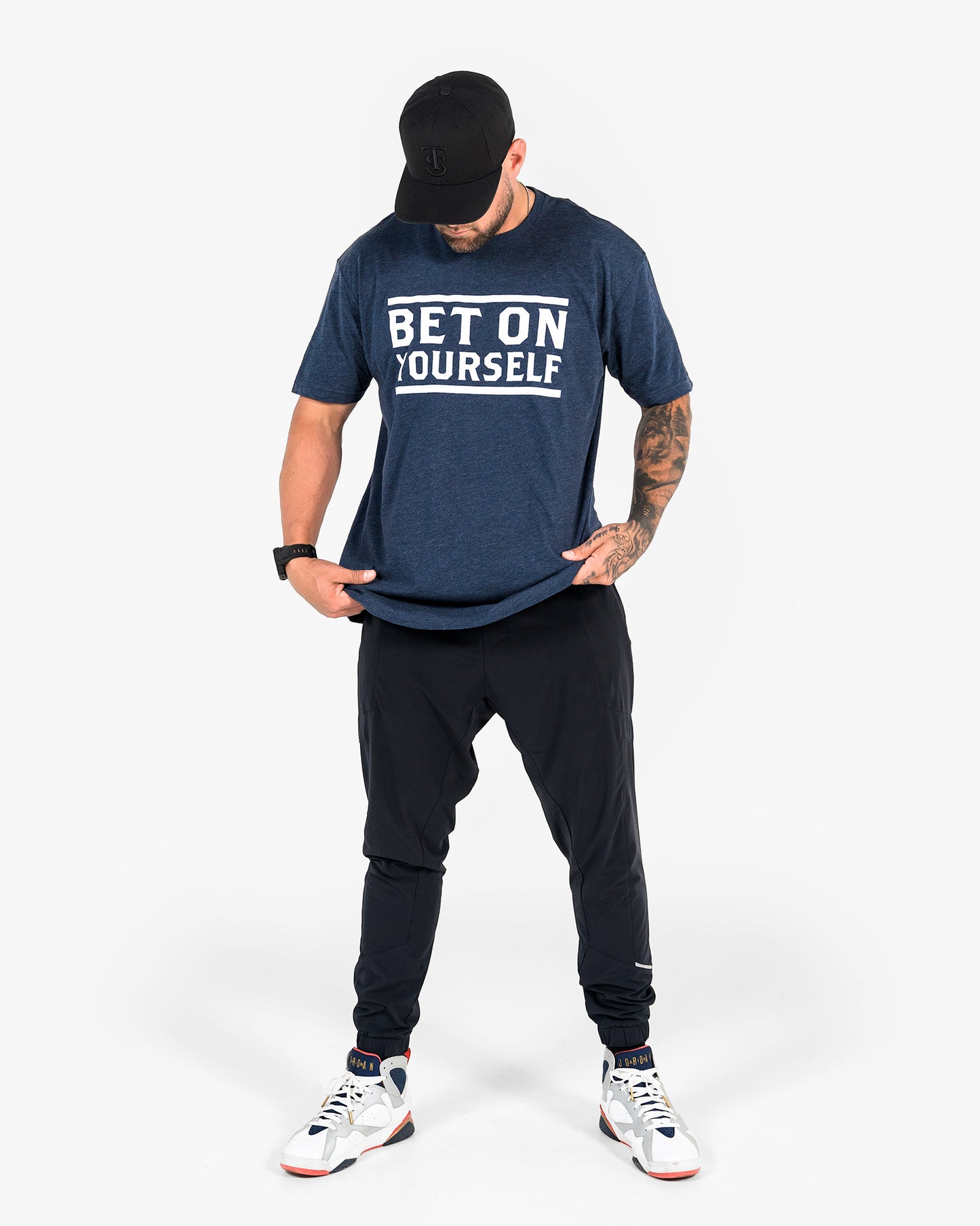 Bet On Yourself T-Shirt - Navy