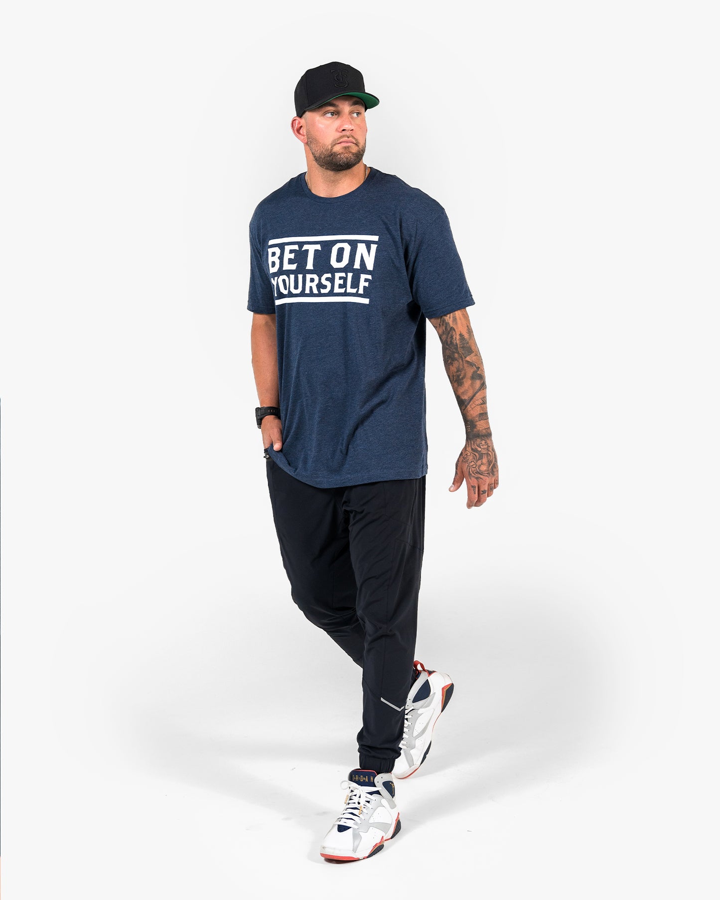 Bet On Yourself T-Shirt - Navy