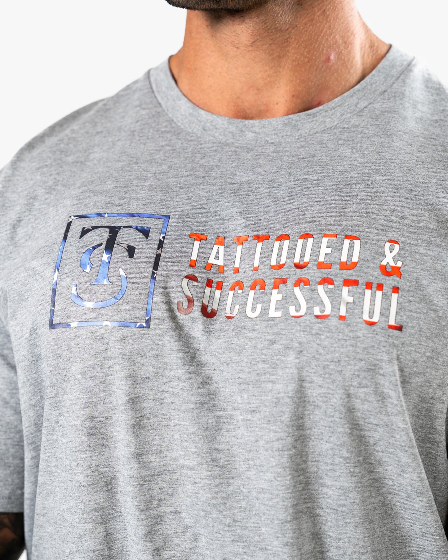 Liberty Core Tee - Heather Grey