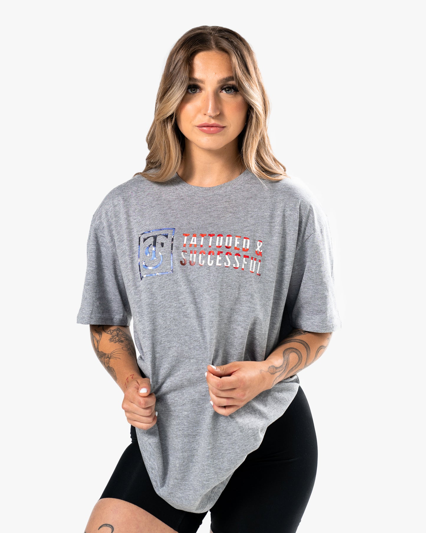 Liberty Core Tee - Heather Grey