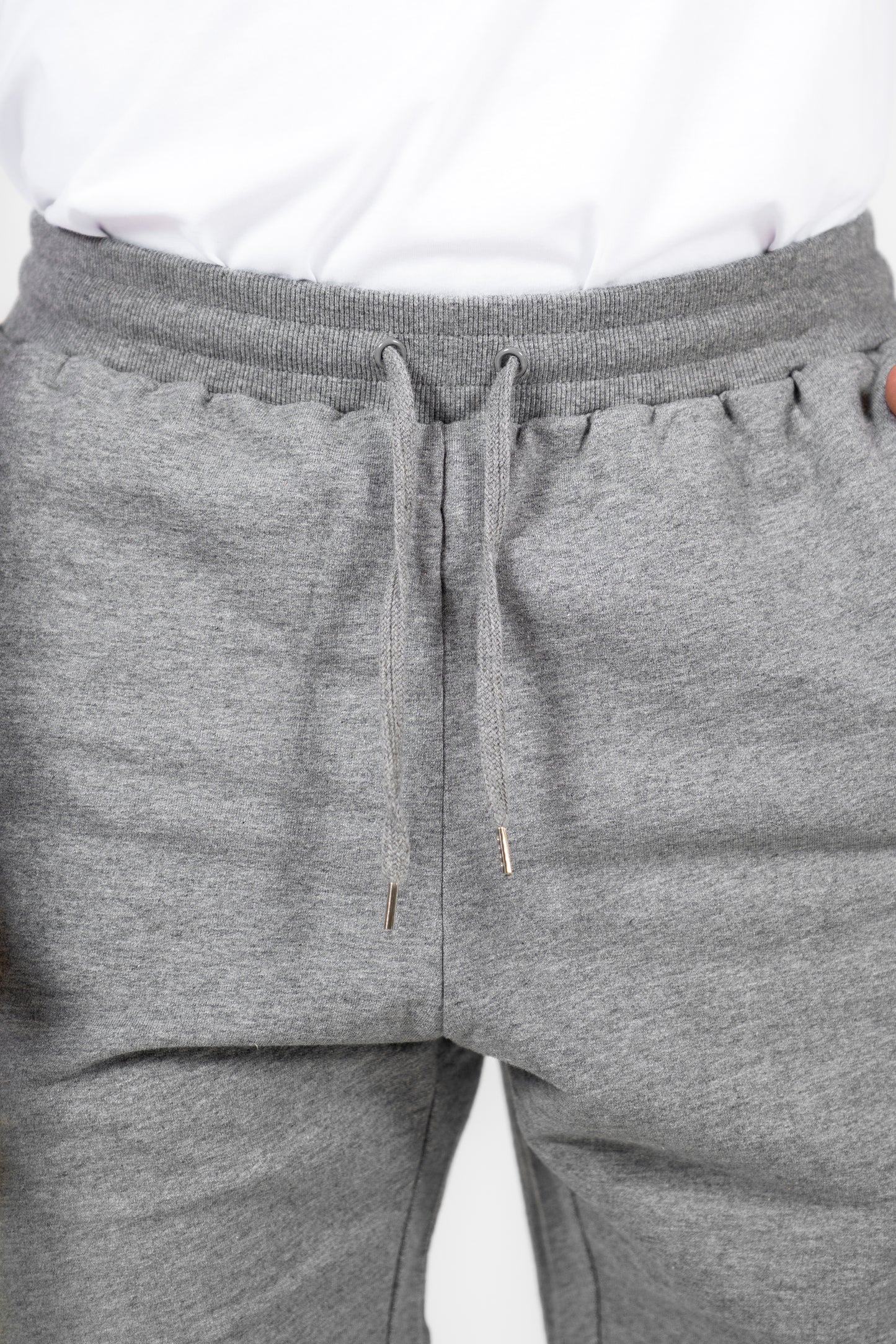 WKND Mens Comfort Shorts - Heather Grey w/ Yellow