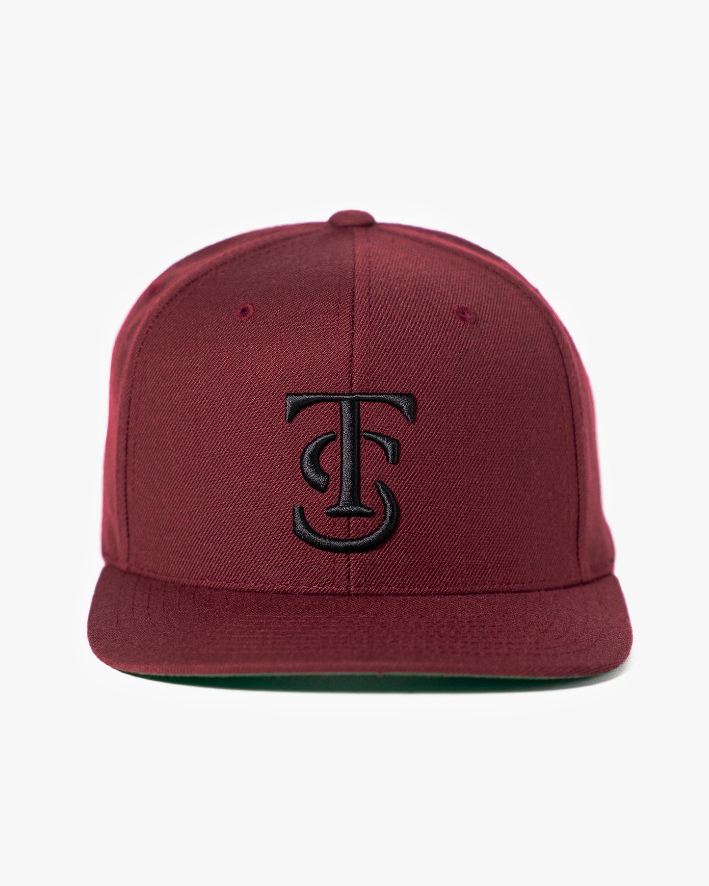 Icon Snapback Hat - Maroon w/ Black