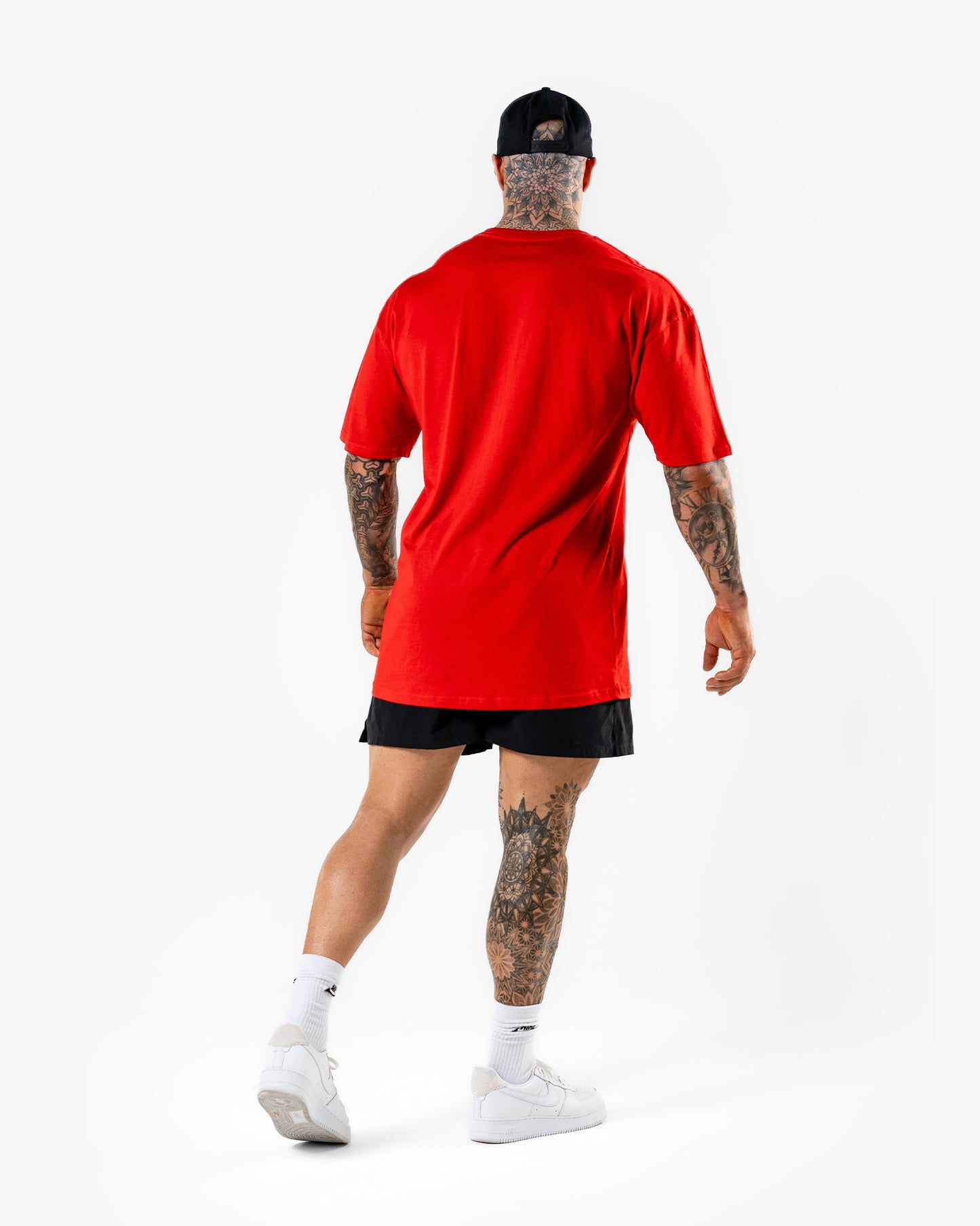 Icon Tee - Red w/ Red