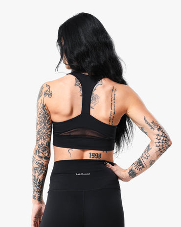 Core Script Bra - Black