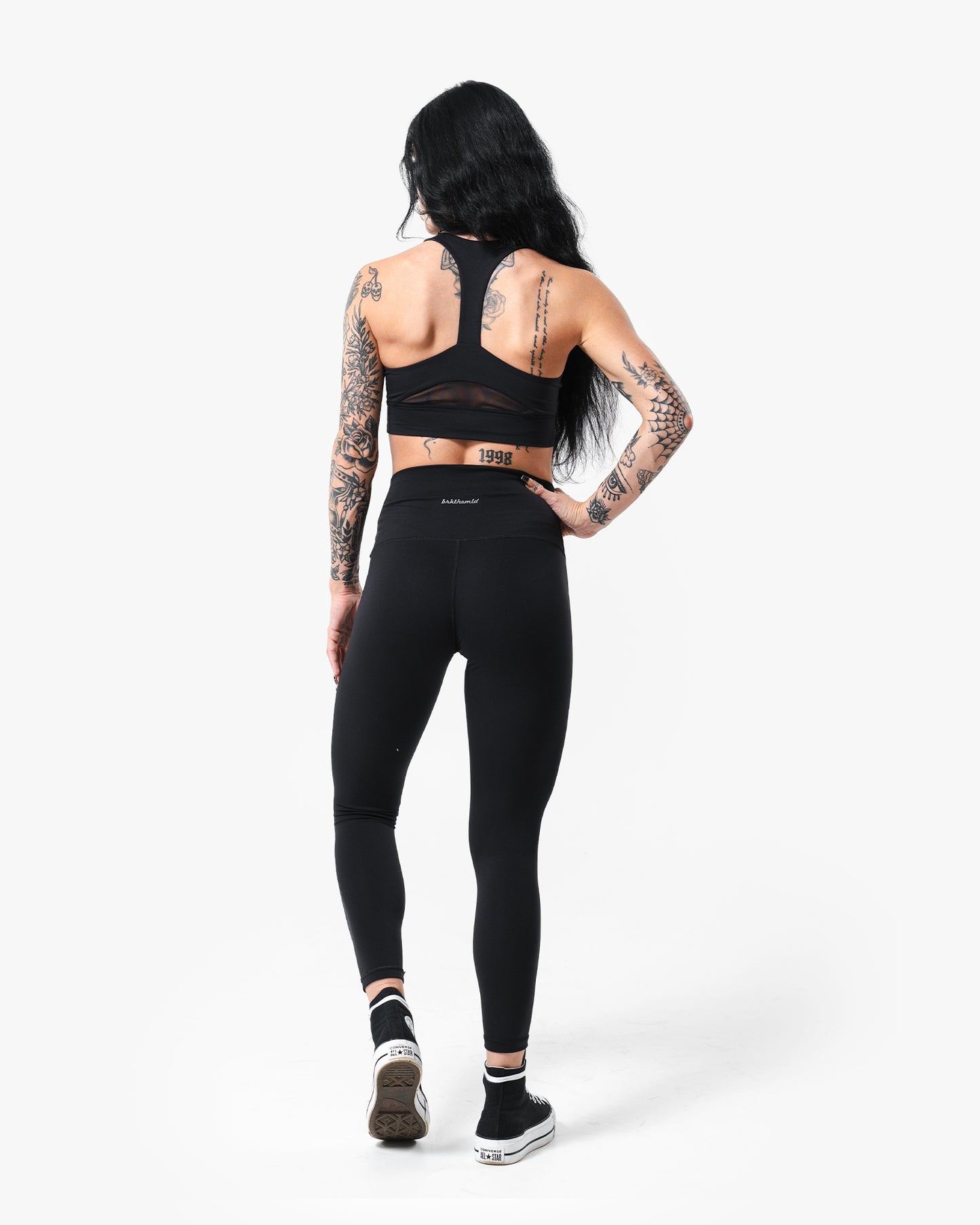 Core Script Bra - Black