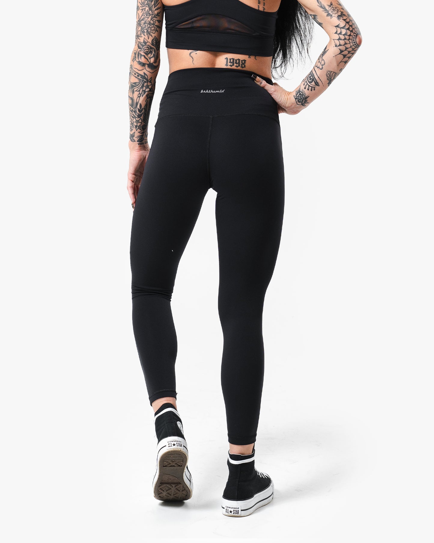 Core Script Legging - Black