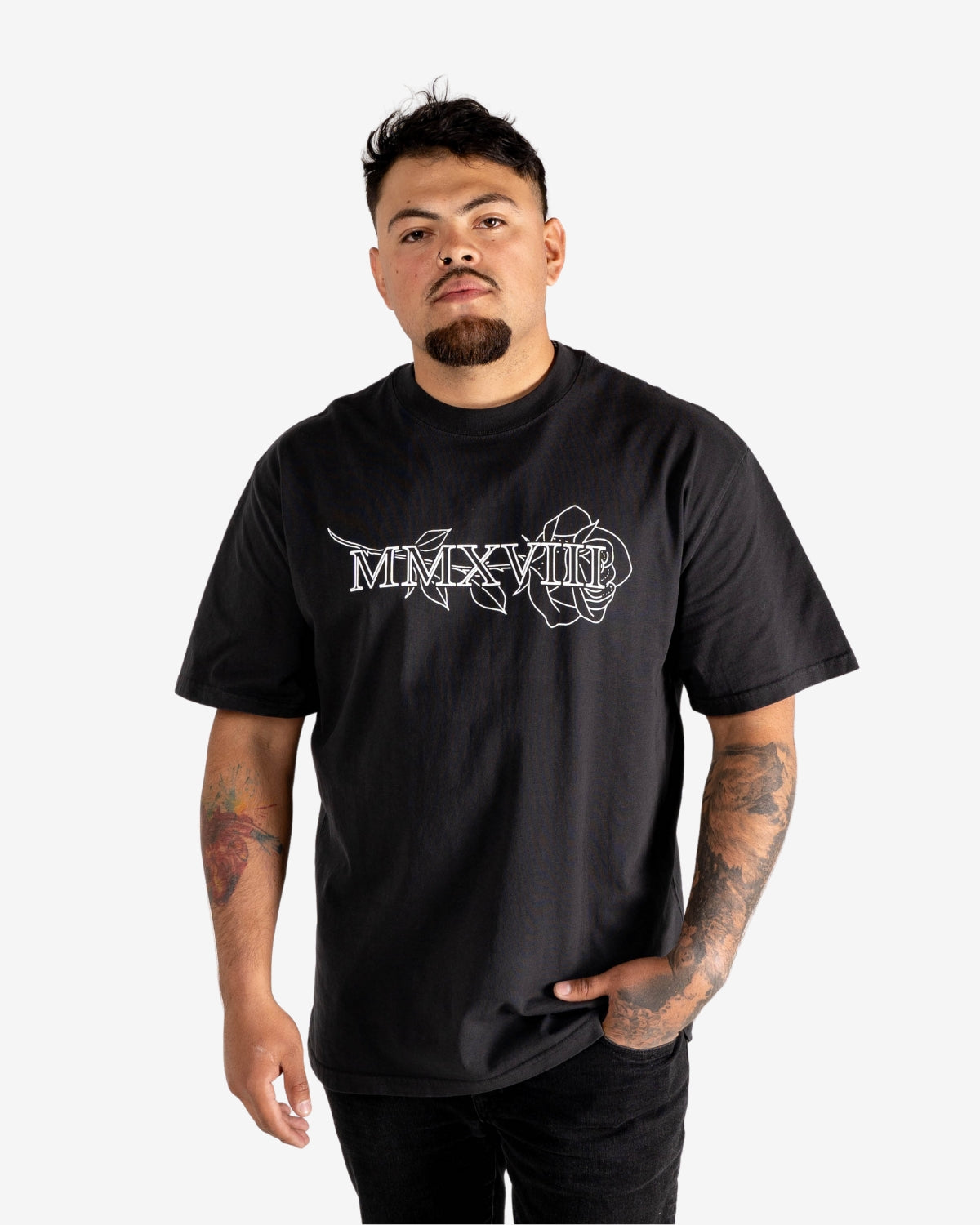 MMXVIII Oversized Tee - Asphalt