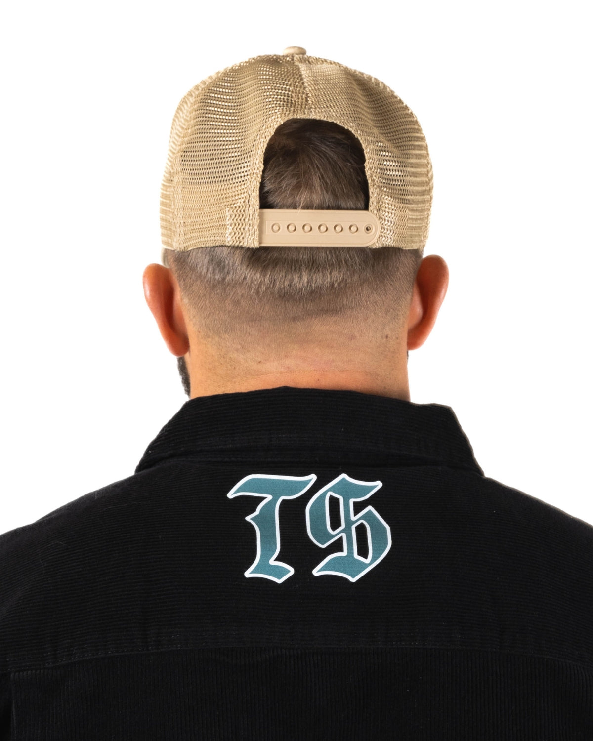 Traditional TS Icon Trucker Hat - Tan/Black