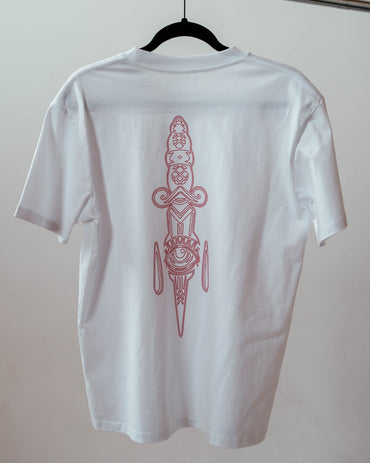 Traditional Linework T-Shirt - White