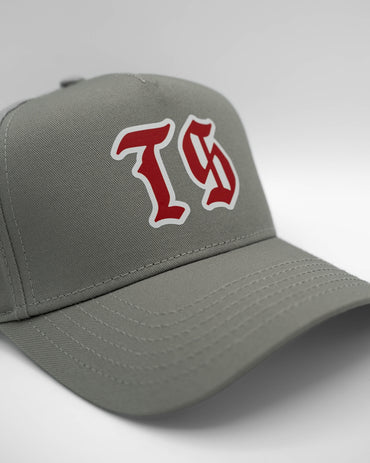 Traditional TS Icon Hat - Gray/Red