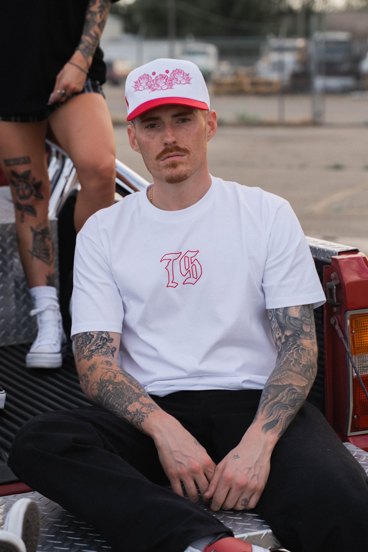 Traditional Linework T-Shirt - White