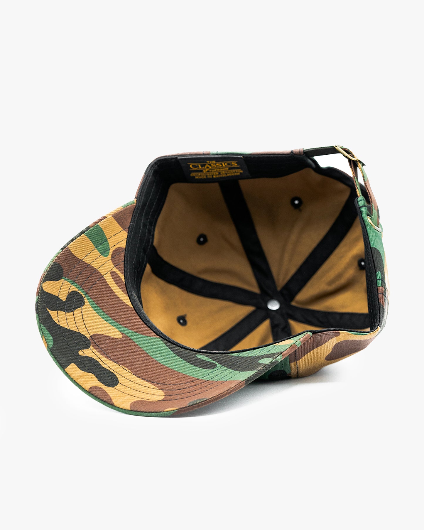 Icon Dad Hat - Camo w/ Orange