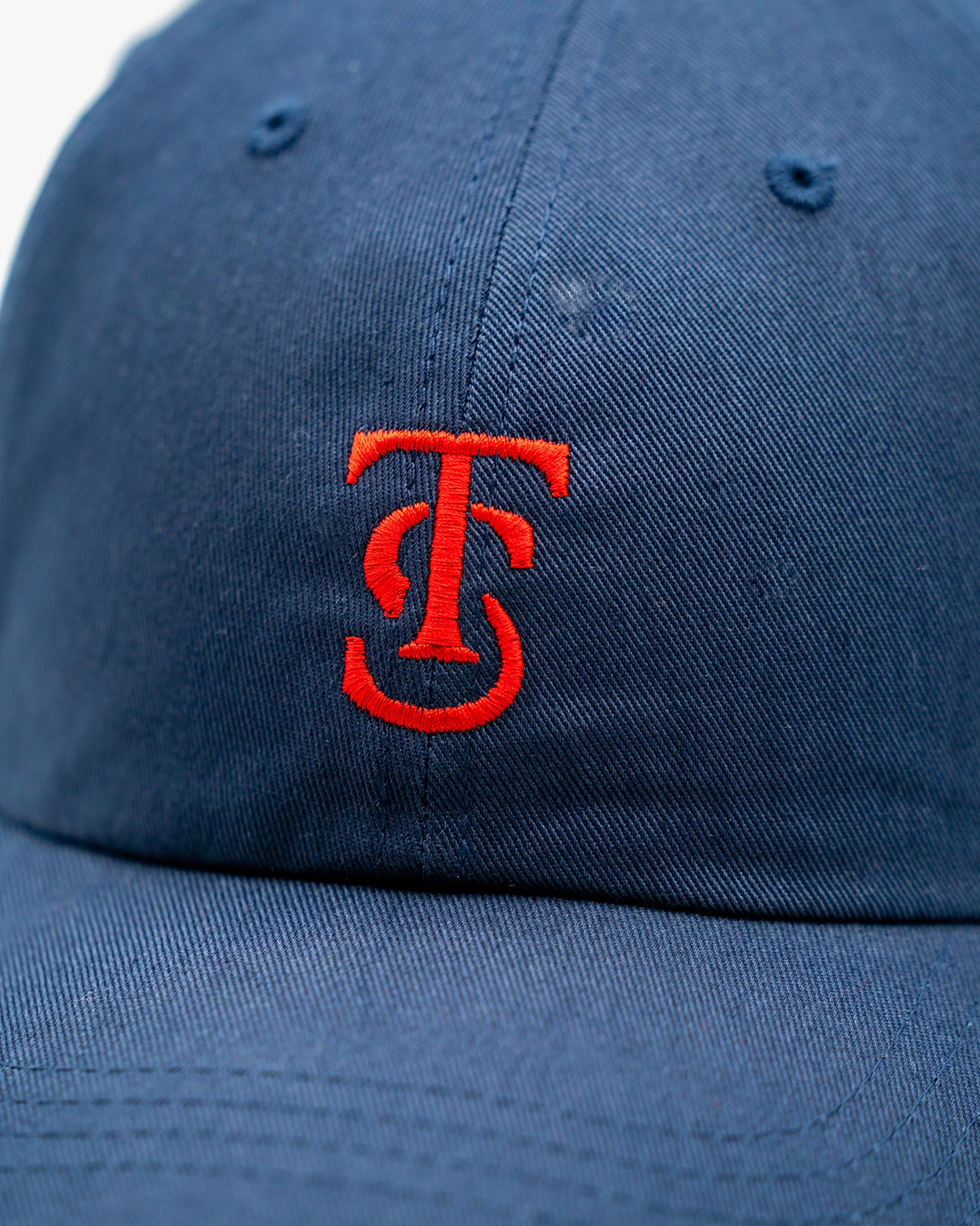 Icon Dad Hat - Navy w/ Red