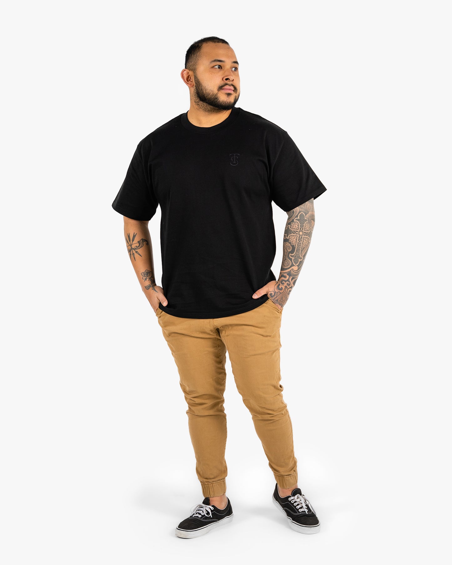 Icon Heavyweight Tee - Blackout