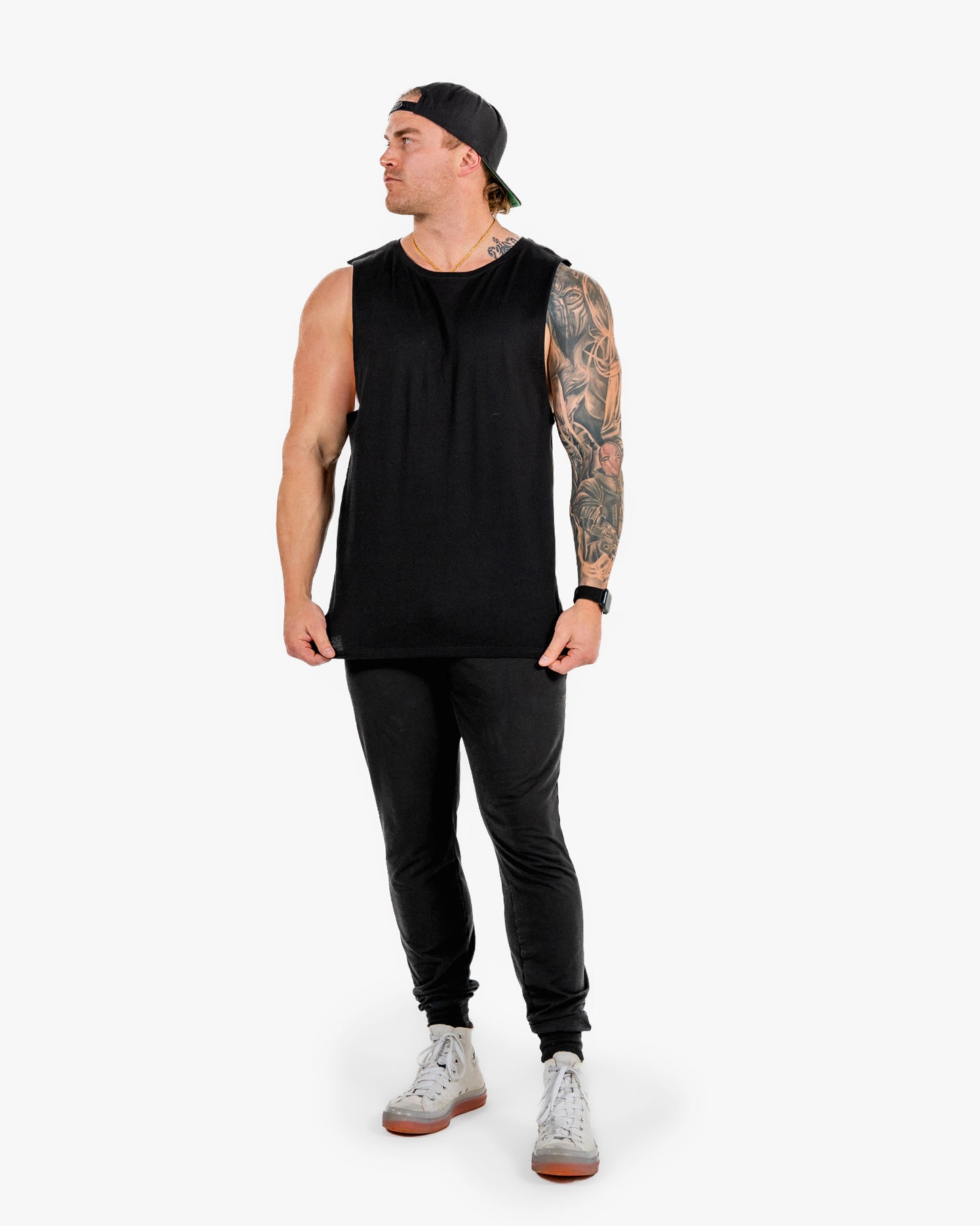 Icon Tank - Black w/ Black