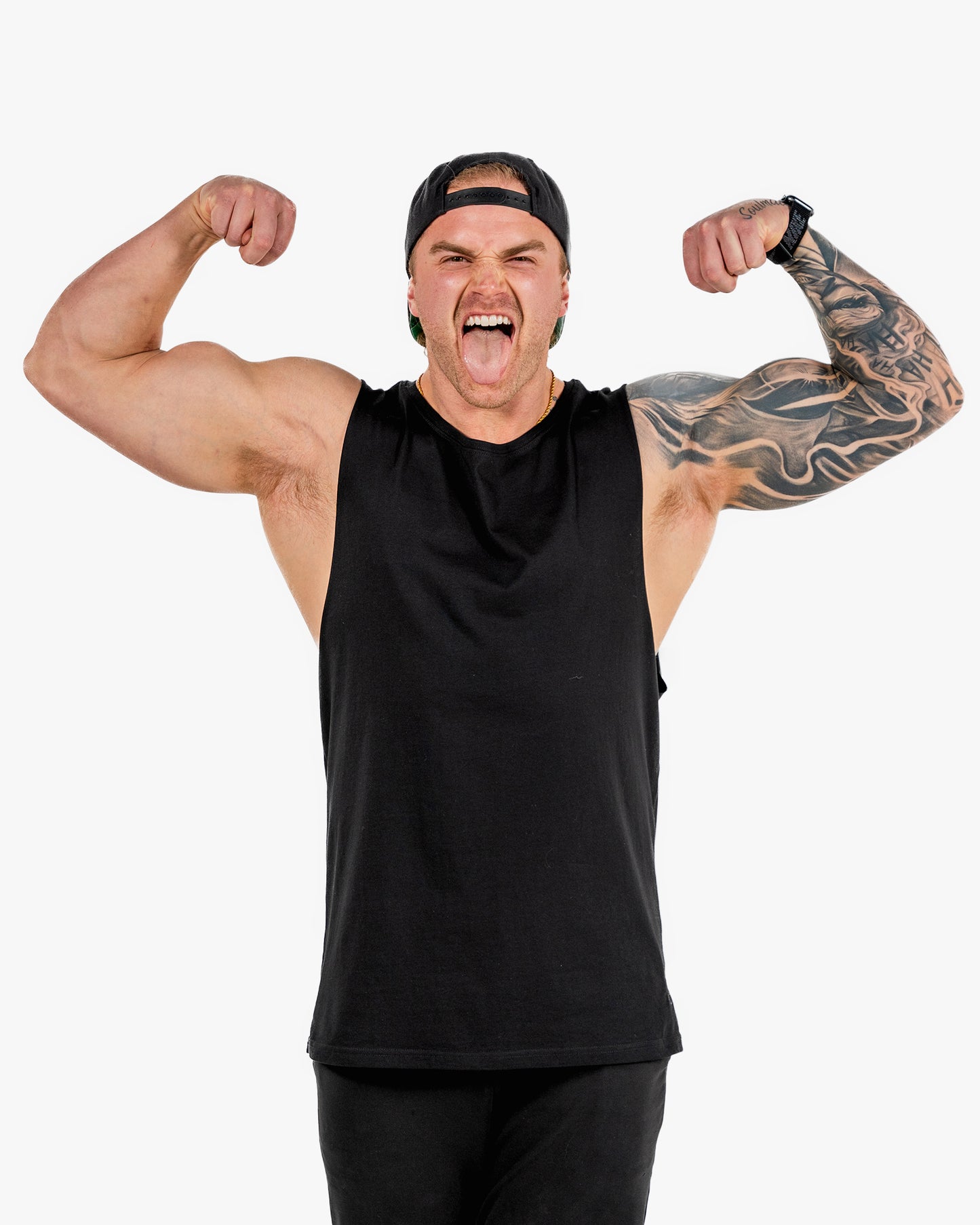 Icon Tank - Black w/ Black