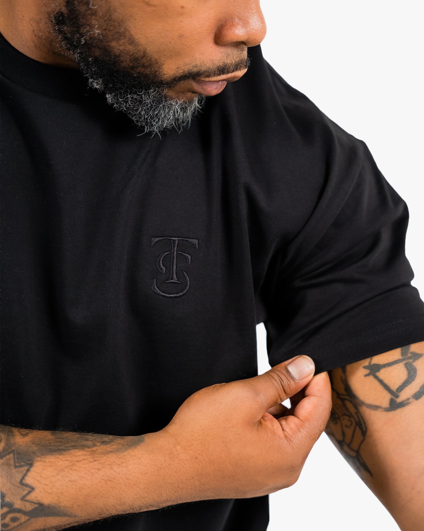 Icon Tee - Black w/ Black
