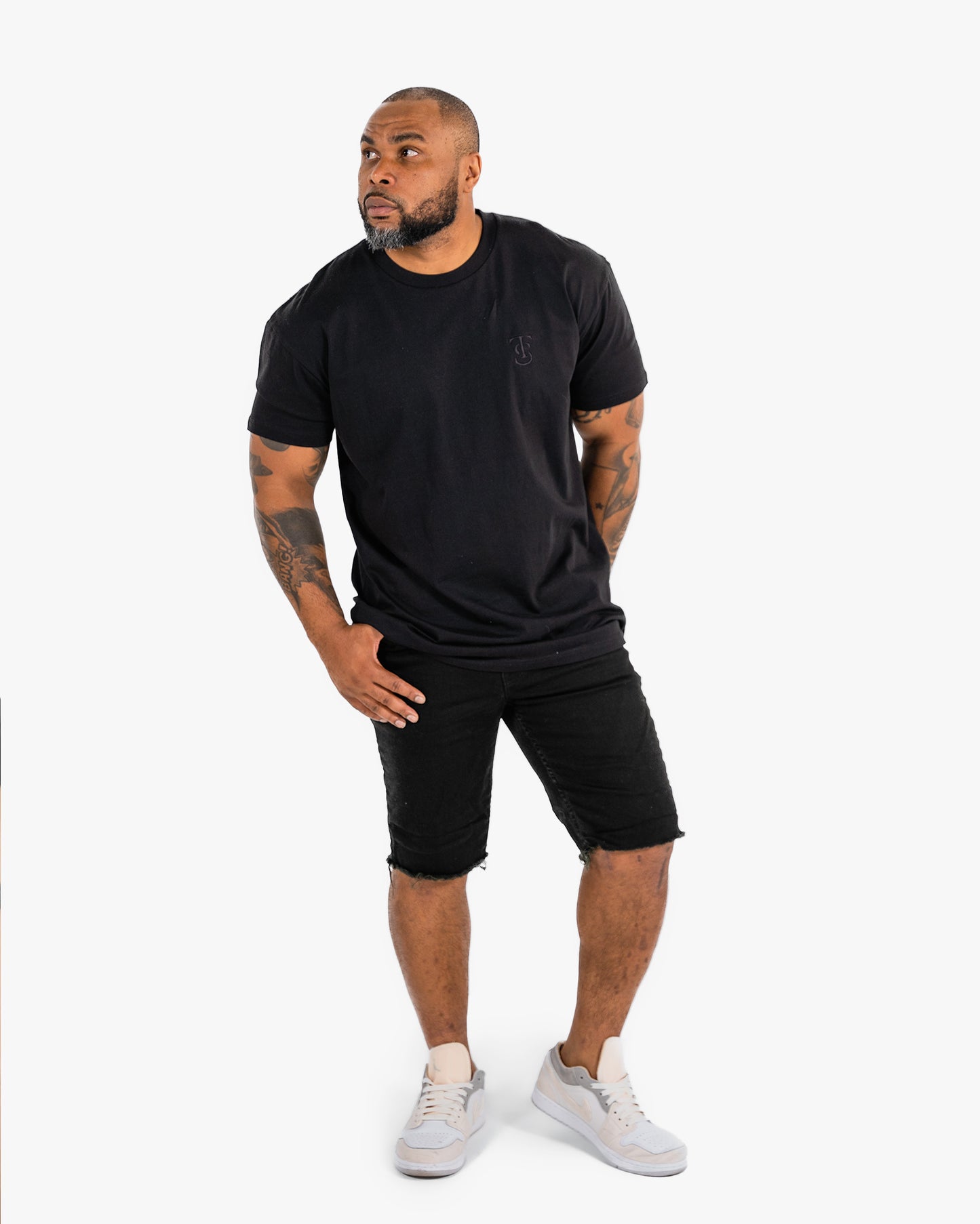 Icon Tee - Black w/ Black