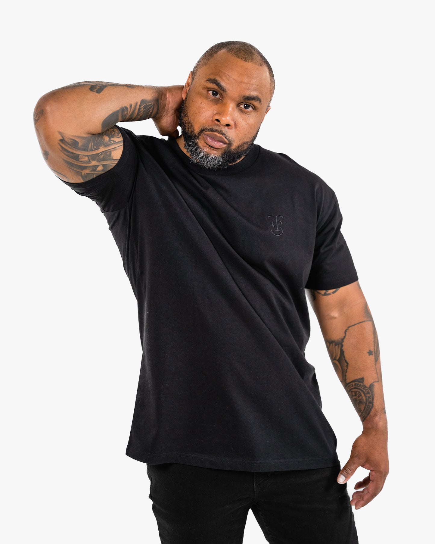 Icon Tee - Black w/ Black