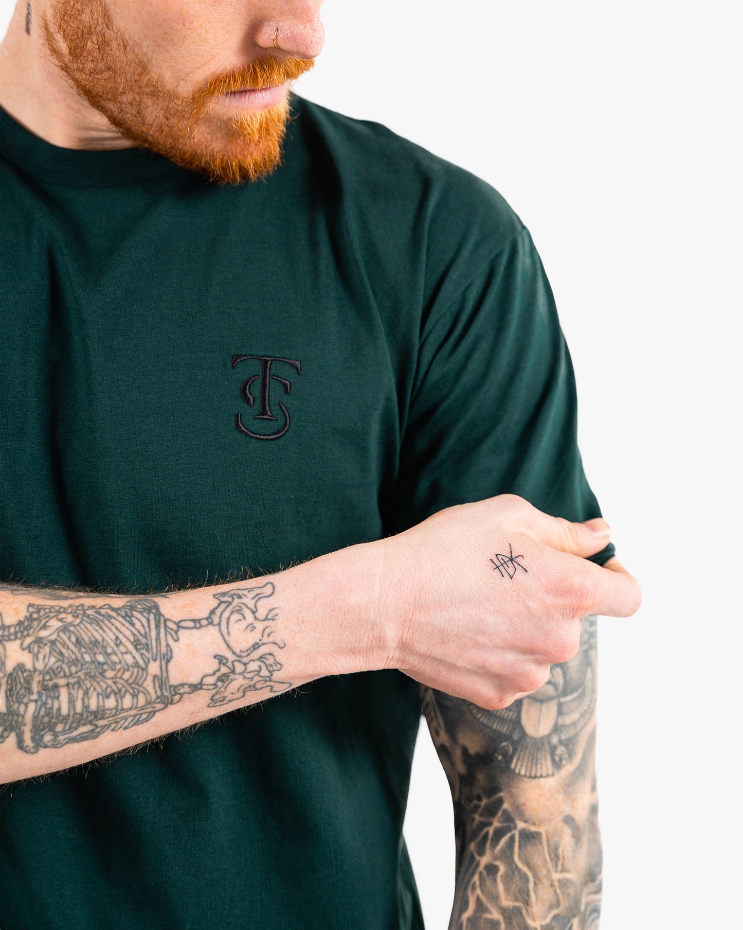 Icon Tee - Pine w/ Black