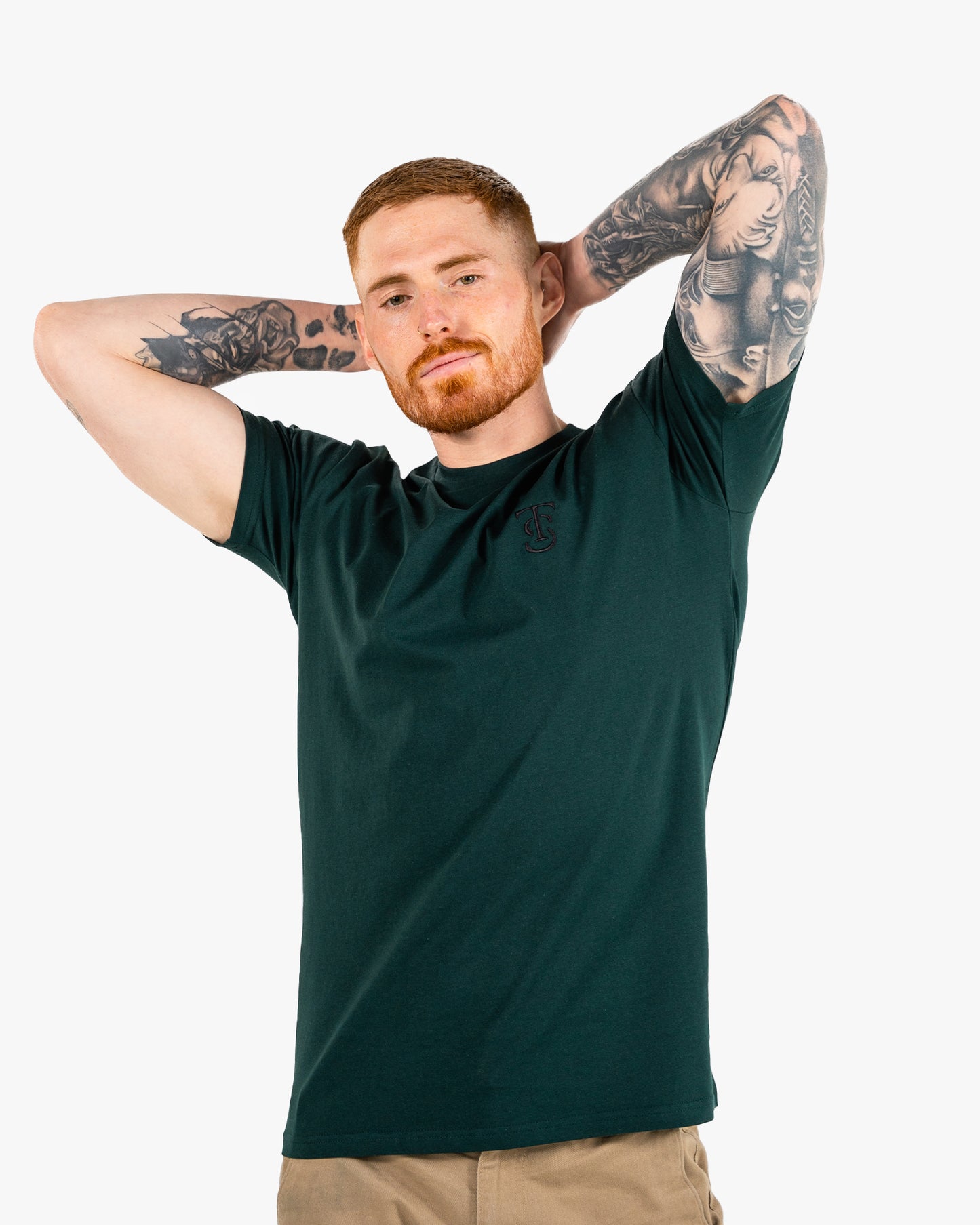 Icon Tee - Pine w/ Black