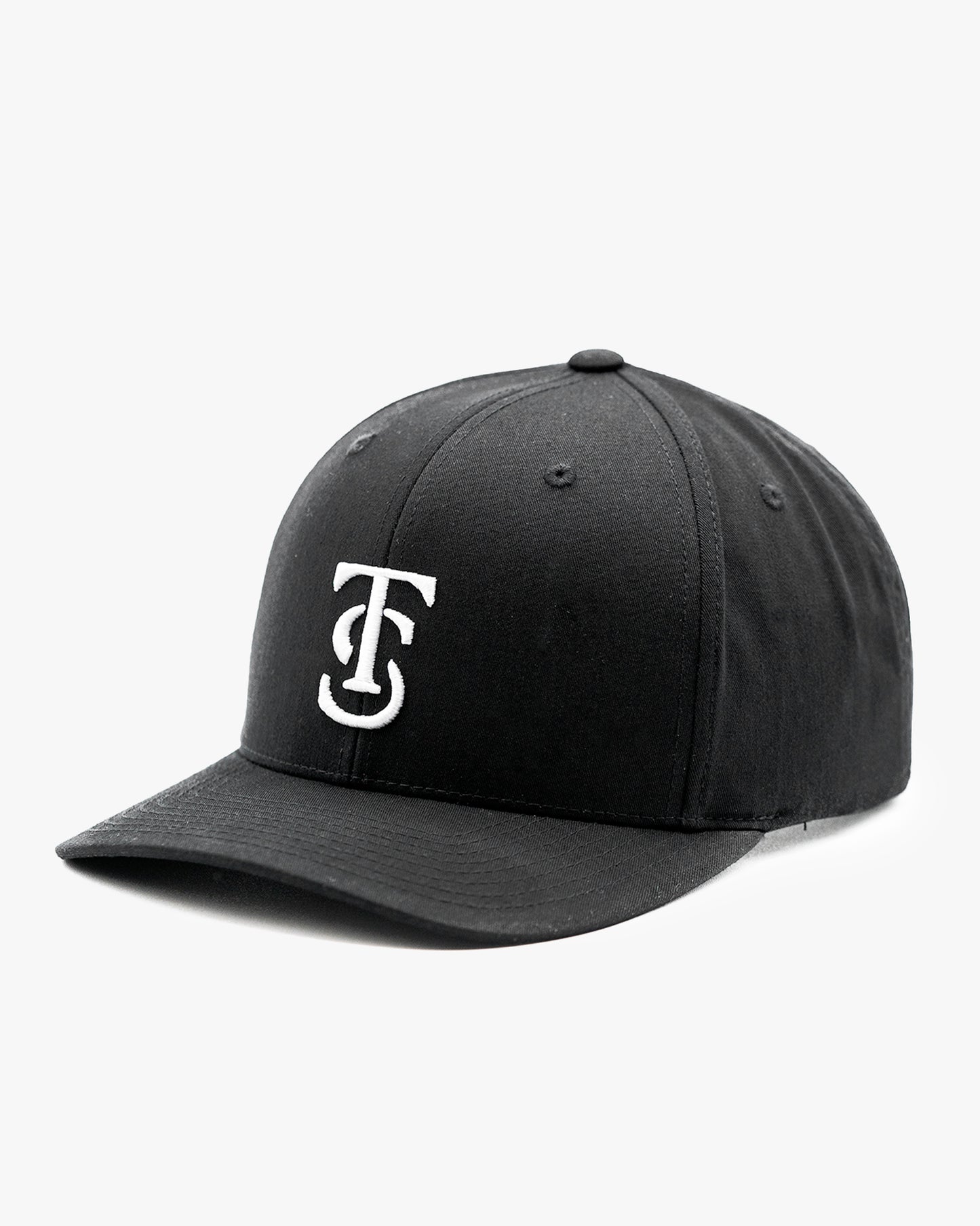 Icon Retro Hat - Black w/ White