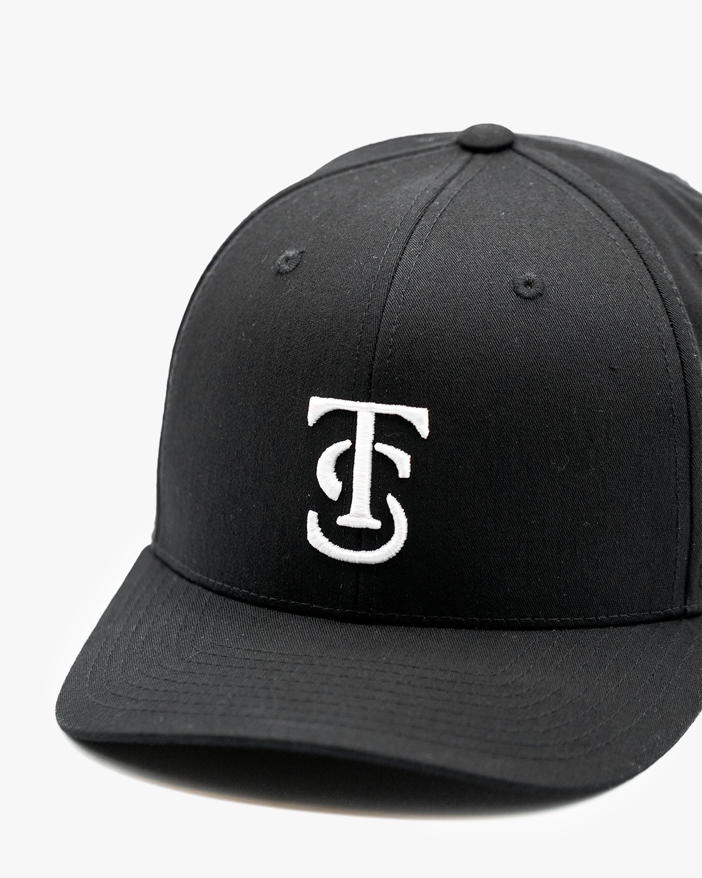 Icon Retro Hat - Black w/ White