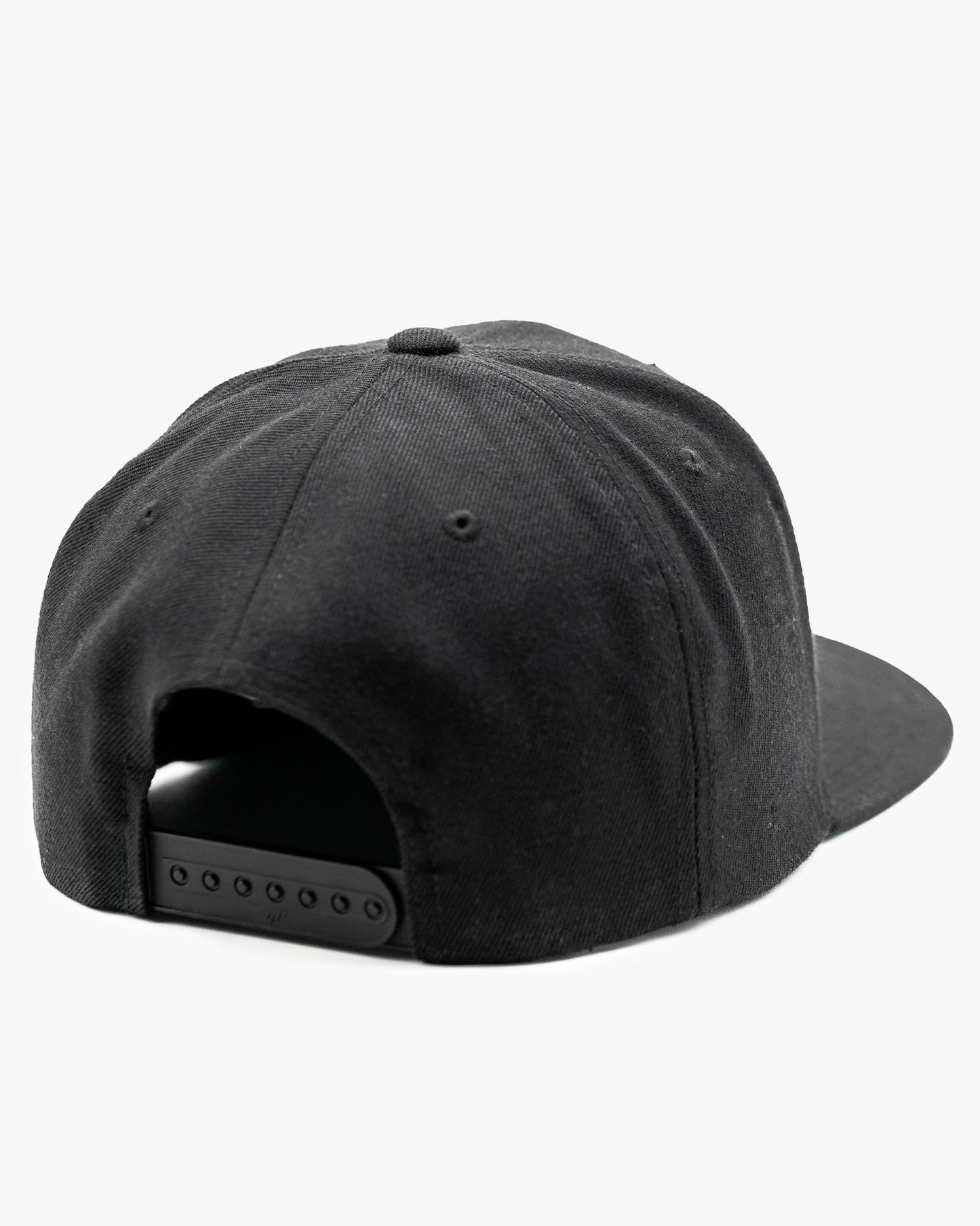 Icon Snapback Hat - Black w/ Yellow