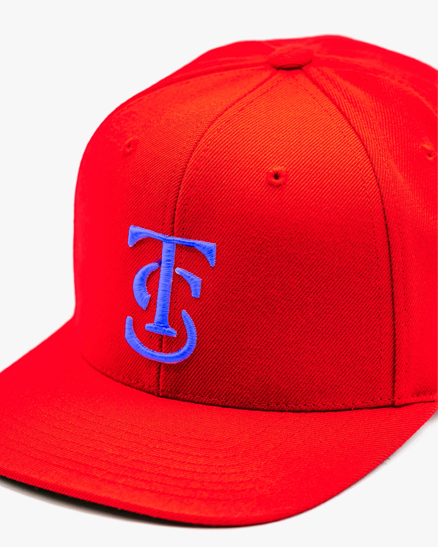 Icon Snapback Hat - Red w/ Royal Blue