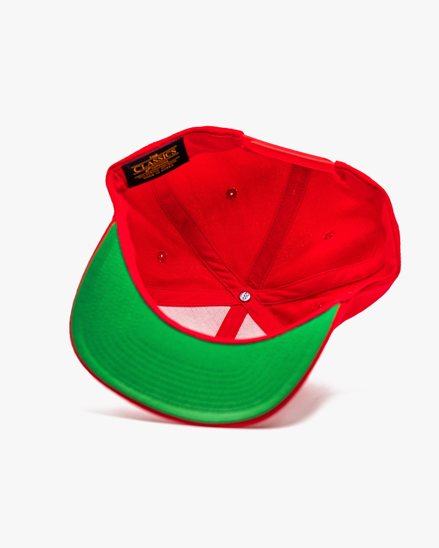 Icon Snapback Hat - Red w/ Royal Blue